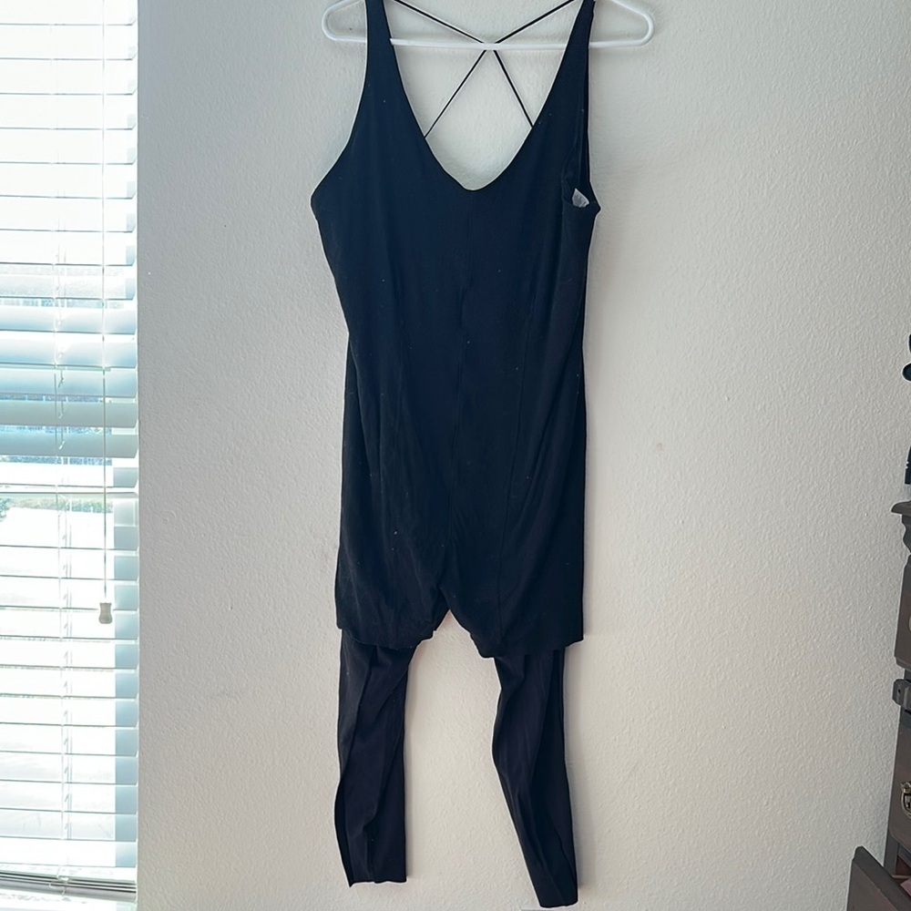 Sleeveless Jumpsuit running with pants Nike dri fit